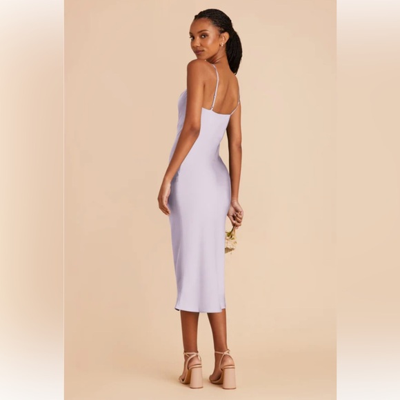 Birdy Grey Purple dusty lilac Lisa Sheath Midi Dress - Picture 2 of 9